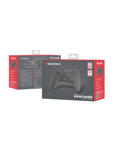 GENESIS P58 Negro USB Gamepad Analógico PC, Playstation 3