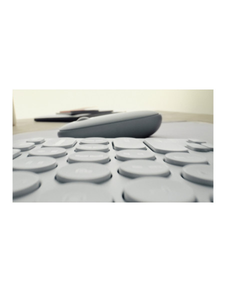 Logitech 920-012227 teclado Ratón incluido Universal RF Wireless + Bluetooth QWERTY Español Grafito