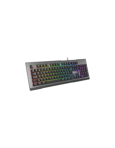 GENESIS Rhod 500 RGB teclado Juego USB QWERTY Español Negro, Gris