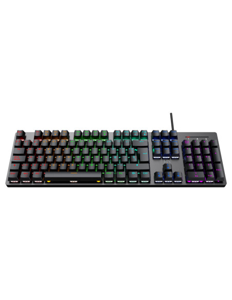 Hiditec Teclado Mecánico GK400 + Ratón Gaming Blitz + Alfombrilla T-Fenix