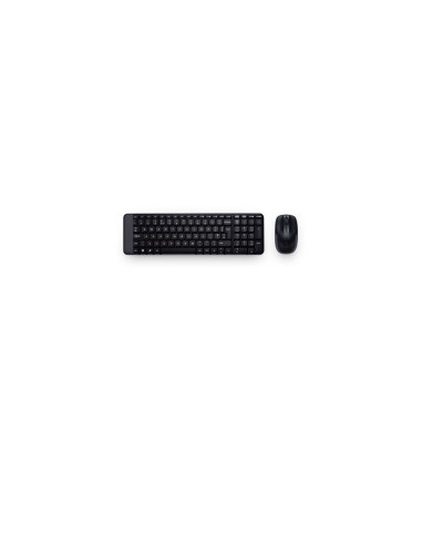 Logitech Wireless Combo MK220 teclado Ratón incluido Oficina USB Español Negro