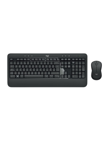 Logitech 920-008680 teclado Ratón incluido Universal RF inalámbrico QWERTY Español Negro