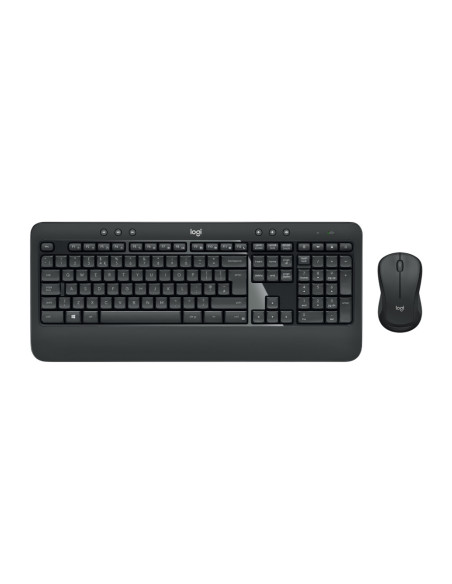 Logitech 920-008680 teclado Ratón incluido Universal RF inalámbrico QWERTY Español Negro