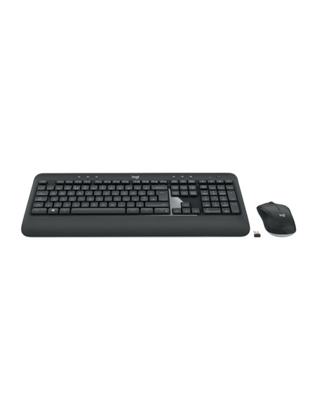 Logitech 920-008680 teclado Ratón incluido Universal RF inalámbrico QWERTY Español Negro