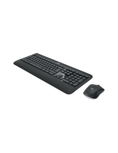 Logitech 920-008680 teclado Ratón incluido Universal RF inalámbrico QWERTY Español Negro