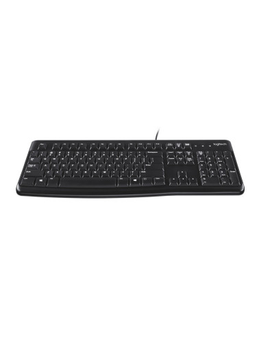 Logitech 920-002499 teclado Universal USB QWERTY Español Negro