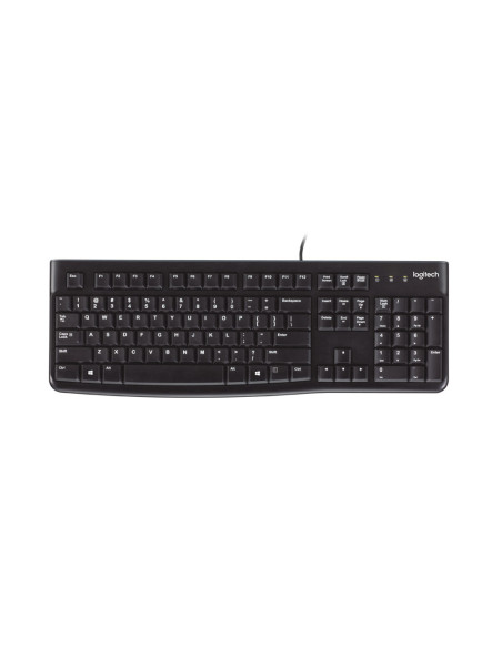 Logitech Keyboard K120 for Business teclado Universal USB QWERTY Español Negro