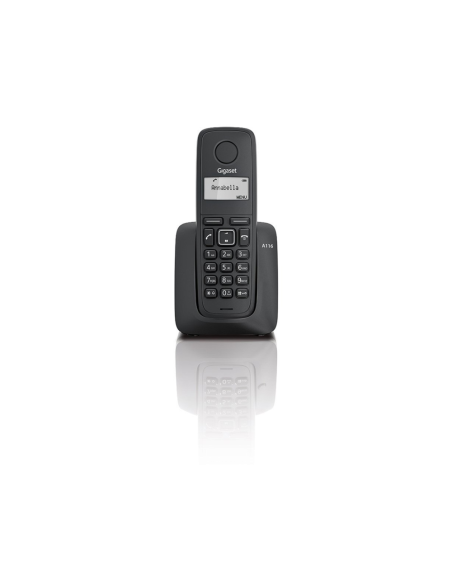 Gigaset A116 Teléfono DECT Identificador de llamadas Negro