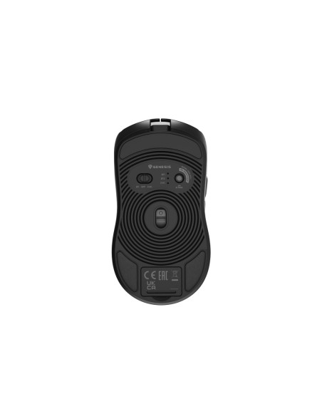 GENESIS Zircon 500 ratón Juego mano derecha RF Wireless + Bluetooth + USB Type-C Óptico 10000 DPI