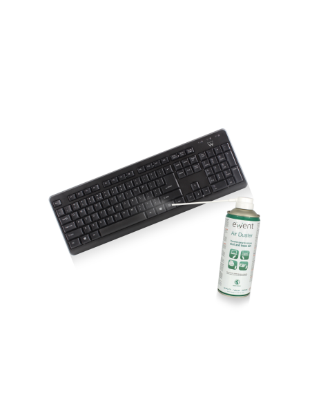 Ewent EW5601 kit de limpieza para computadora Lugares difíciles de alcanzar Limpiador de aire comprimido para limpieza de equipo