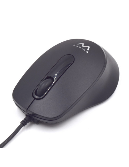 Ewent EW3159 ratón Oficina Ambidextro USB tipo A Óptico 1000 DPI