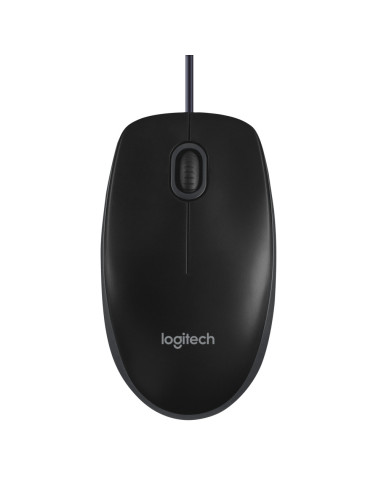 Logitech B100 ratón Oficina Ambidextro USB tipo A Óptico 800 DPI