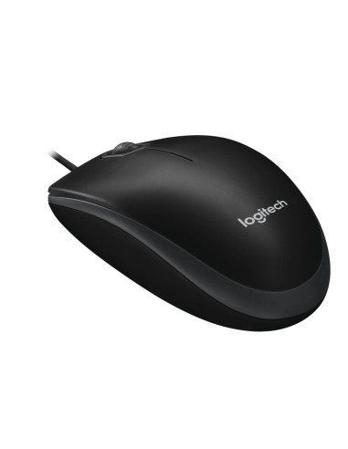 Logitech B100 ratón Oficina Ambidextro USB tipo A Óptico 800 DPI