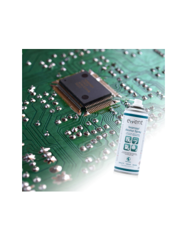 Ewent EW5613 kit de limpieza para computadora Impresora Espray para limpieza de equipos 200 ml