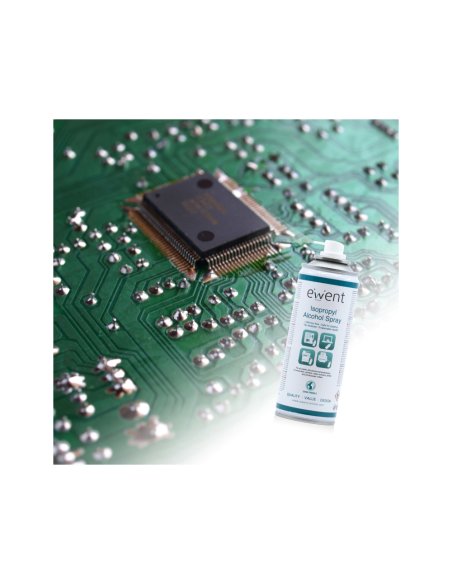 Ewent EW5613 kit de limpieza para computadora Impresora Espray para limpieza de equipos 200 ml