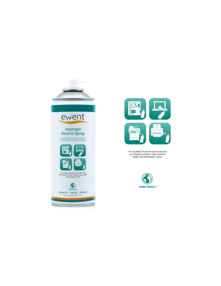 Ewent Pulverizador de alcohol isopropílico 400mL