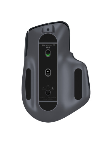 Logitech MX Master 3S, ratón inalámbrico de alto rendimiento con desplazamiento ultrarrápido, Ergo, 8000 DPI, seguimiento sobre 