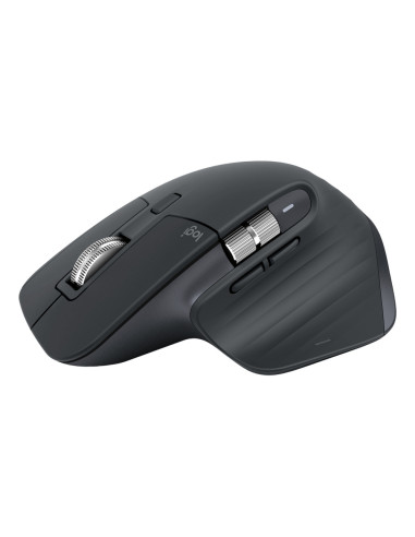 Logitech MX Master 3S, ratón inalámbrico de alto rendimiento con desplazamiento ultrarrápido, Ergo, 8000 DPI, seguimiento sobre 