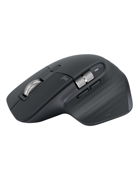 Logitech MX Master 3S, ratón inalámbrico de alto rendimiento con desplazamiento ultrarrápido, Ergo, 8000 DPI, seguimiento sobre 