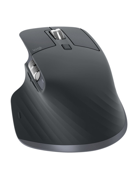 Logitech MX Master 3S, ratón inalámbrico de alto rendimiento con desplazamiento ultrarrápido, Ergo, 8000 DPI, seguimiento sobre 