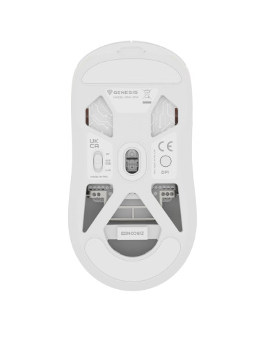 GENESIS NMG-2194 ratón Juego Ambidextro Bluetooth + USB Type-C Óptico 26000 DPI