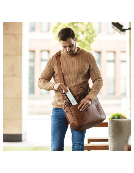 Brother DS-740D escaner Escáner alimentado con hojas 600 x 600 DPI A4 Negro, Blanco