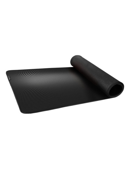 GENESIS Carbon 500 Ultra Wave Alfombrilla de ratón para juegos Negro, Gris
