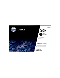 HP Cartucho de tóner original LaserJet 26X de alta capacidad negro