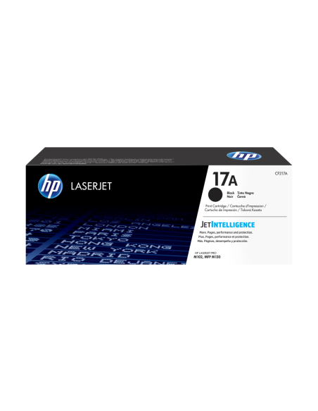 HP Cartucho de tóner Original LaserJet 17A negro