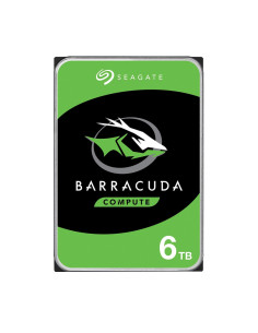Seagate Barracuda 6TB disco duro interno 5400 RPM 256 MB 3.5" Serial ATA III