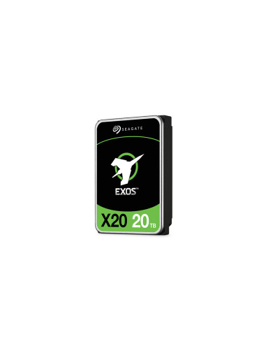 Seagate Enterprise Exos X20 disco duro interno 20 TB 7200 RPM 3.5" Serial ATA III