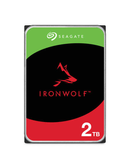 Seagate IronWolf ST2000VN003 disco duro interno 2 TB 5400 RPM 256 MB 3.5" Serial ATA III