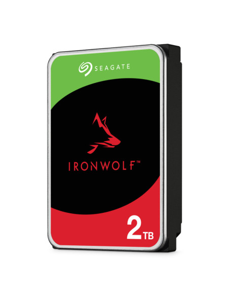 Seagate IronWolf ST2000VN003 disco duro interno 2 TB 5400 RPM 256 MB 3.5" Serial ATA III