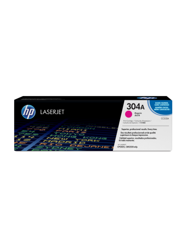 HP Cartucho de tóner original LaserJet 304A magenta