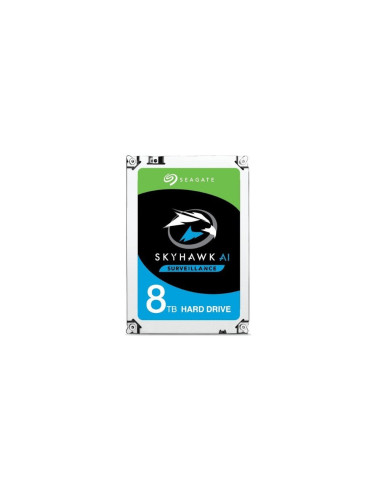 Seagate SkyHawk AI disco duro interno 8 TB 7200 RPM 256 MB 3.5" Serial ATA III