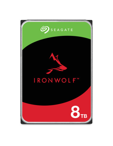 Seagate IronWolf ST8000VN002 disco duro interno 8 TB 5400 RPM 256 MB 3.5" Serial ATA III