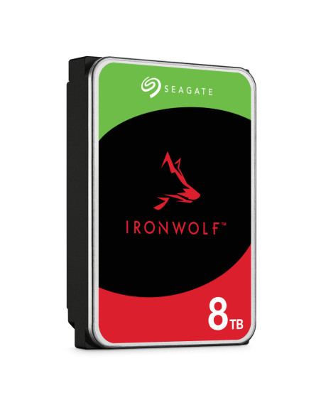 Seagate IronWolf ST8000VN002 disco duro interno 8 TB 5400 RPM 256 MB 3.5" Serial ATA III
