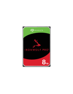 Seagate IronWolf Pro ST8000NT001 disco duro interno 8 TB 7200 RPM 256 MB 3.5" Serial ATA III