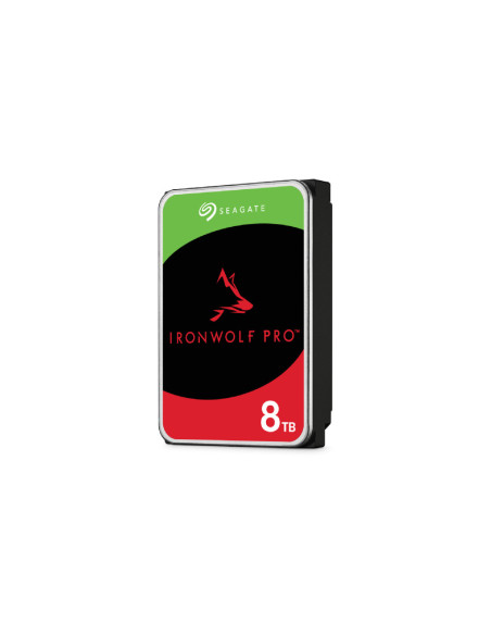 Seagate IronWolf Pro ST8000NT001 disco duro interno 8 TB 7200 RPM 256 MB 3.5" Serial ATA III