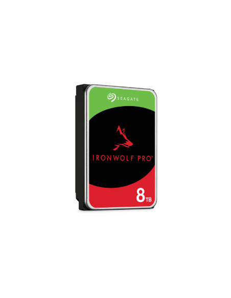 Seagate IronWolf Pro ST8000NT001 disco duro interno 8 TB 7200 RPM 256 MB 3.5" Serial ATA III
