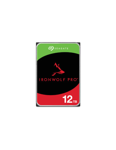 Seagate IronWolf Pro ST12000NT001 disco duro interno 12 TB 7200 RPM 256 MB 3.5" Serial ATA III