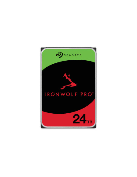 Seagate IronWolf Pro ST24000NT002 disco duro interno 24 TB 7200 RPM 512 MB 3.5" Serial ATA III