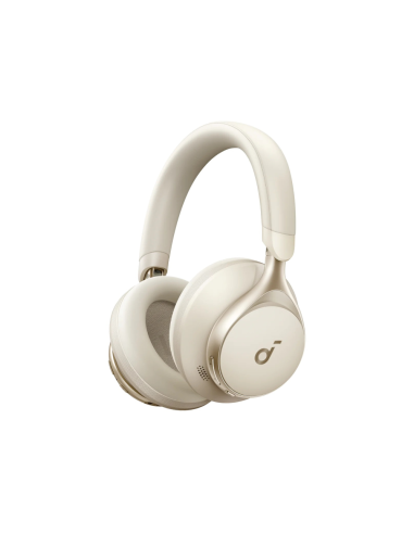 Soundcore Space One Auriculares Inalámbrico y alámbrico Diadema Llamadas/Música Bluetooth Crema de color