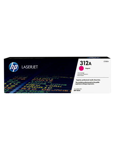 HP Cartucho de tóner 312A magenta para LaserJet