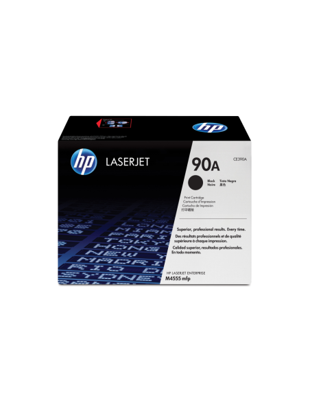 HP Cartucho de tóner original LaserJet 90A negro