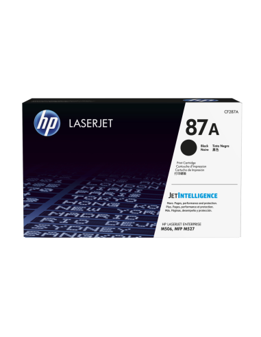 HP Cartucho de tóner original LaserJet 87A negro