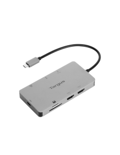 Targus DOCK419 Alámbrico USB 3.2 Gen 1 (3.1 Gen 1) Type-C Gris