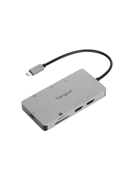 Targus DOCK419 Alámbrico USB 3.2 Gen 1 (3.1 Gen 1) Type-C Gris