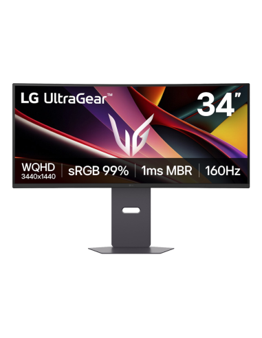 LG 34G600A-B pantalla para PC 86,4 cm (34") 3440 x 1440 Pixeles Wide Quad HD LCD Negro