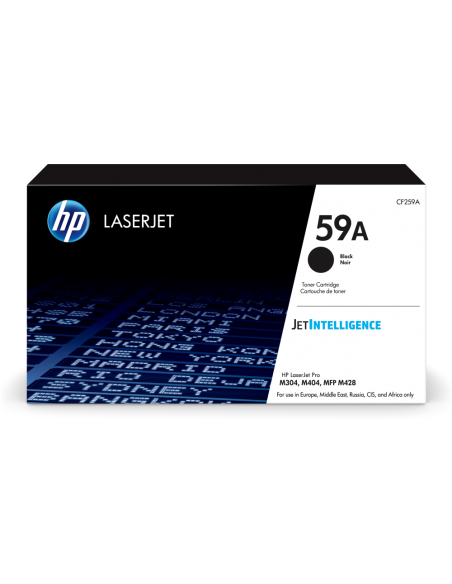 HP Cartucho de tóner Original LaserJet 59A negro